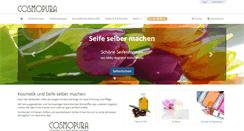 Desktop Screenshot of cosmopura.de